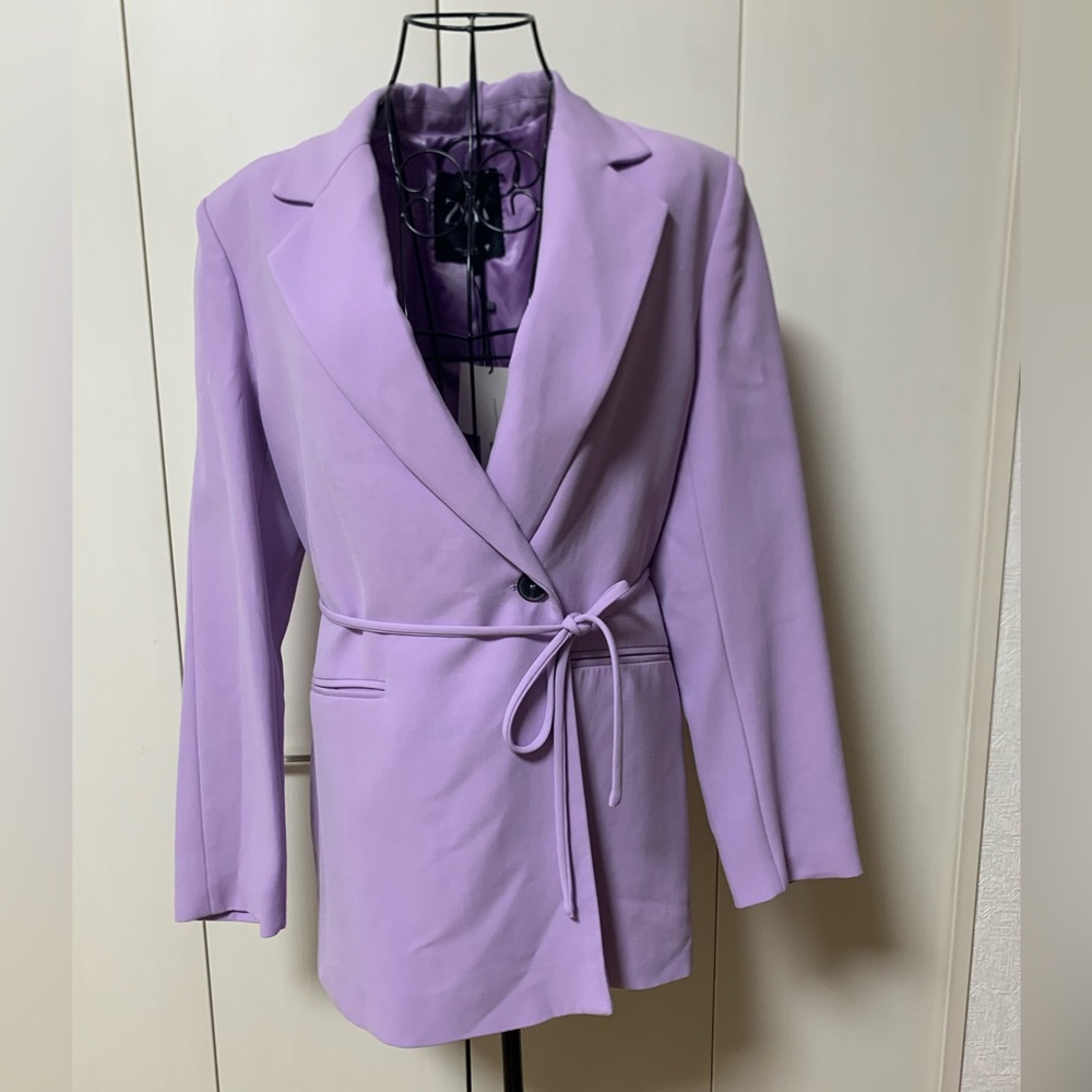 BNWT Zara Lilac Women's Blazer Sz XS